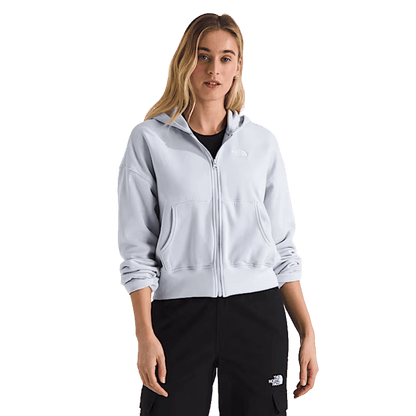 NORTHFACE WOMEN'S EVOLUTION FULL ZIP - MYSTIC HAZE WW FRONT