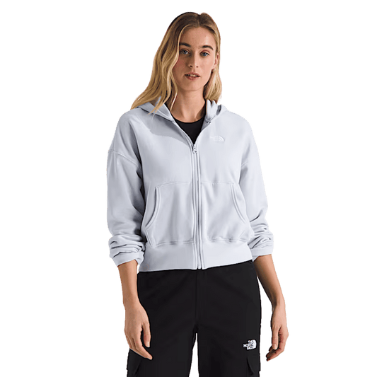 NORTHFACE WOMEN'S EVOLUTION FULL ZIP - MYSTIC HAZE WW FRONT