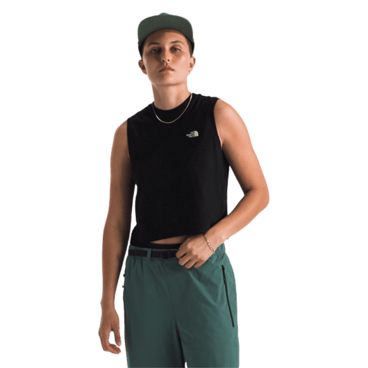NORTHFACE WOMEN'S EVOLUTION TANK - TNF BLACK WW FRONT