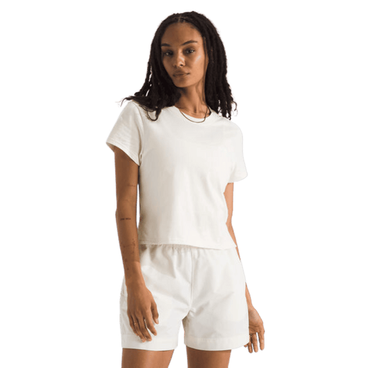 NORTHFACE WOMEN'S EVOLUTION TEE - WHITE DUNE