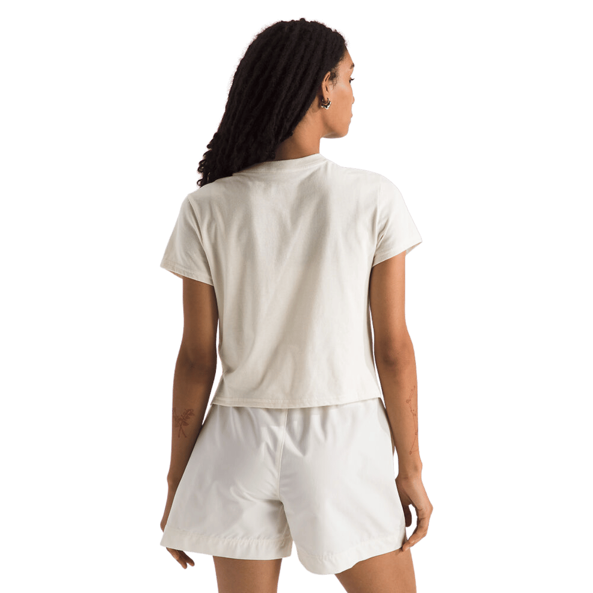 NORTHFACE WOMEN'S EVOLUTION TEE - WHITE DUNE