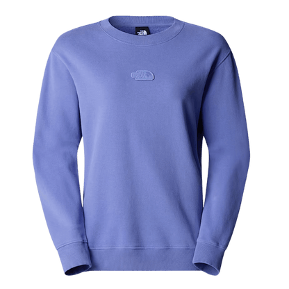 NORTHFACE WOMEN'S NATURE RELAXED CREW - VIRTUAL BLUE FRONT