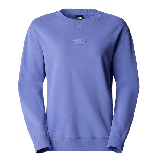 NORTHFACE WOMEN'S NATURE RELAXED CREW - VIRTUAL BLUE FRONT
