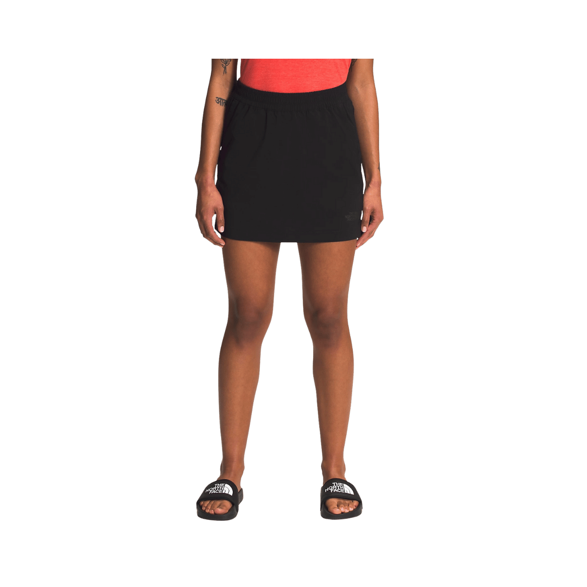 NORTHFACE WOMEN'S NEVER STOP WEARING SKORT - TNF BLACK WW FRONT