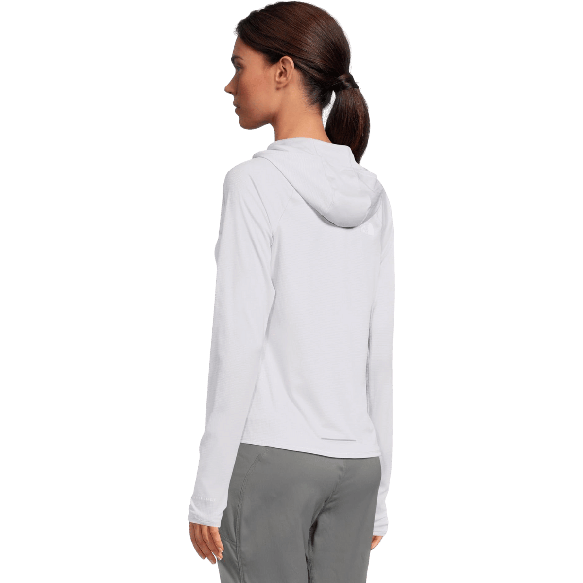 NORTHFACE WOMEN'S SUNRISER SLIM FIT HOODIE - MYSTIC HAZE WW BACK