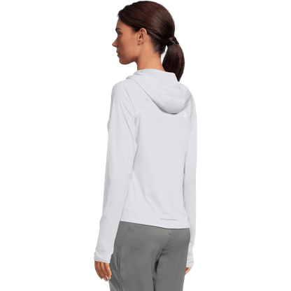NORTHFACE WOMEN'S SUNRISER SLIM FIT HOODIE - MYSTIC HAZE WW BACK