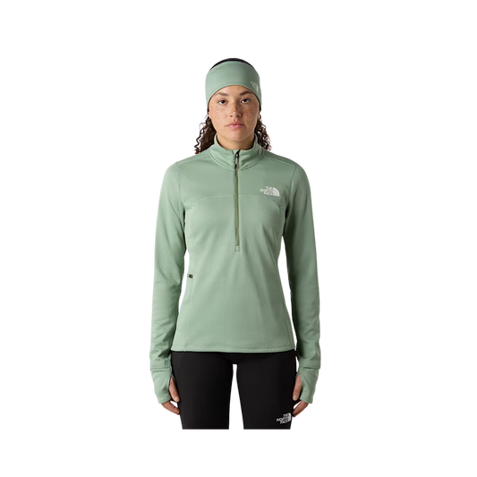 NORTHFACE_WOMEN_WINTER_WARM_PRO_1_4_ZIP_FLASHDRY_FLEECE_FRONT