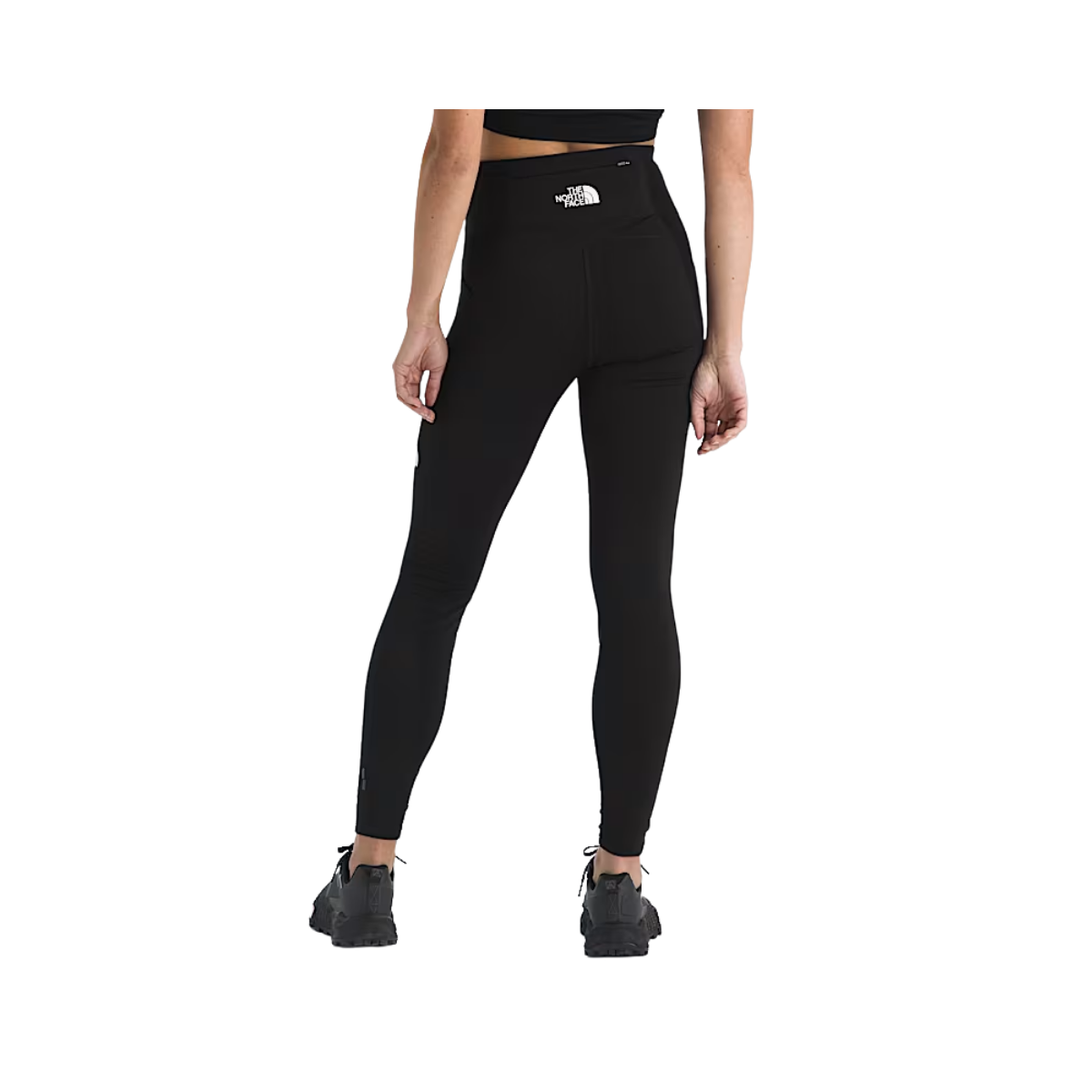 NORTHFACE WOMEN'S WINTER WARM PRO TIGHT - TNF BLACK - BACK VIEW