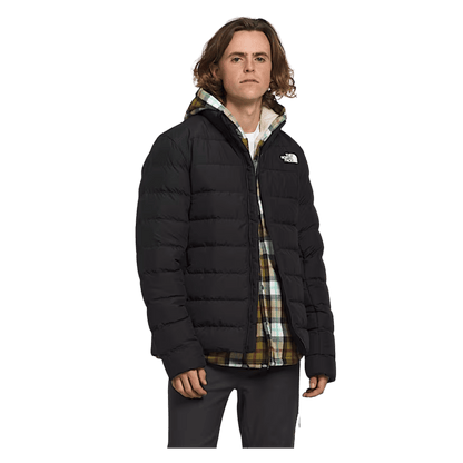 NORTHFACE ACONCAGUA 3 VERSATILE JACKET - TNF BLK - FRONT VIEW WW