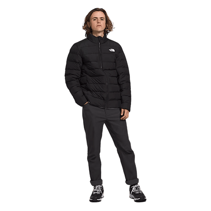 NORTHFACE ACONCAGUA 3 VERSATILE JACKET - TNF BLK - FRONT FULL VIEW WW