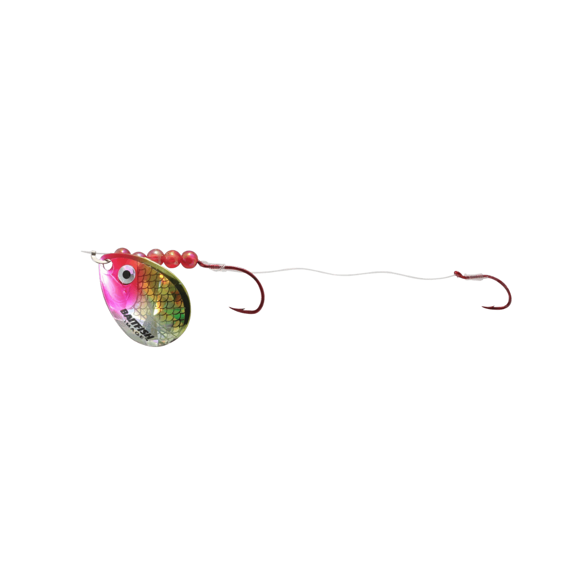 NORTHLAND BAITFISH SPINNER HARNESS CLOWN