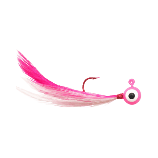 NORTHLAND FIRE-FLY JIG 2/CD PINK WHITE IMAGE