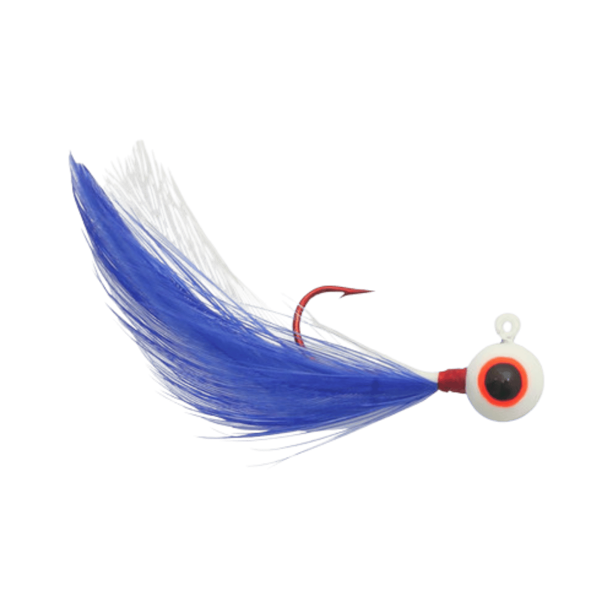 NORTHLAND FIRE-FLY JIG 2/CD WHITE BLUE IMAGE