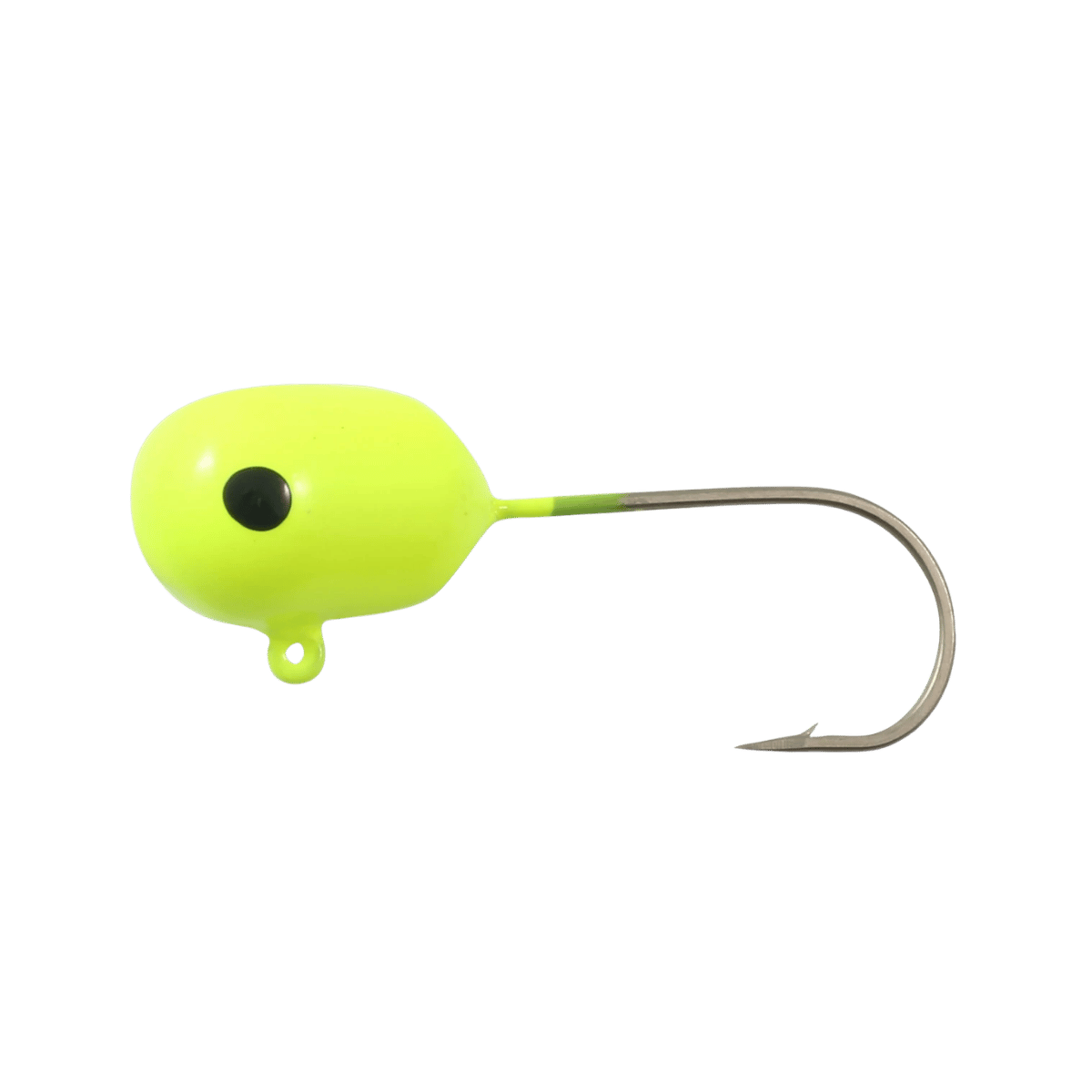 NORTHLAND HIGH-BALL FLOATER JIG 5PK 1-1/4IN, CHARTREUSE 