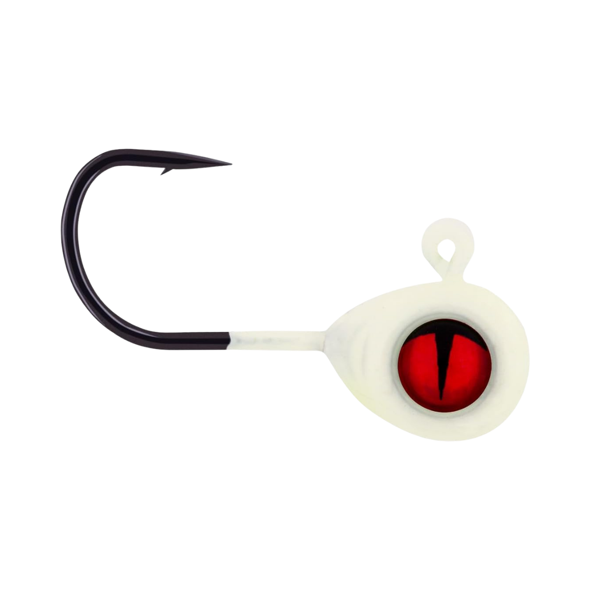 NORTHLAND TUNGSTEN CRAPPIE KING JIG SUPER GLO WHITE