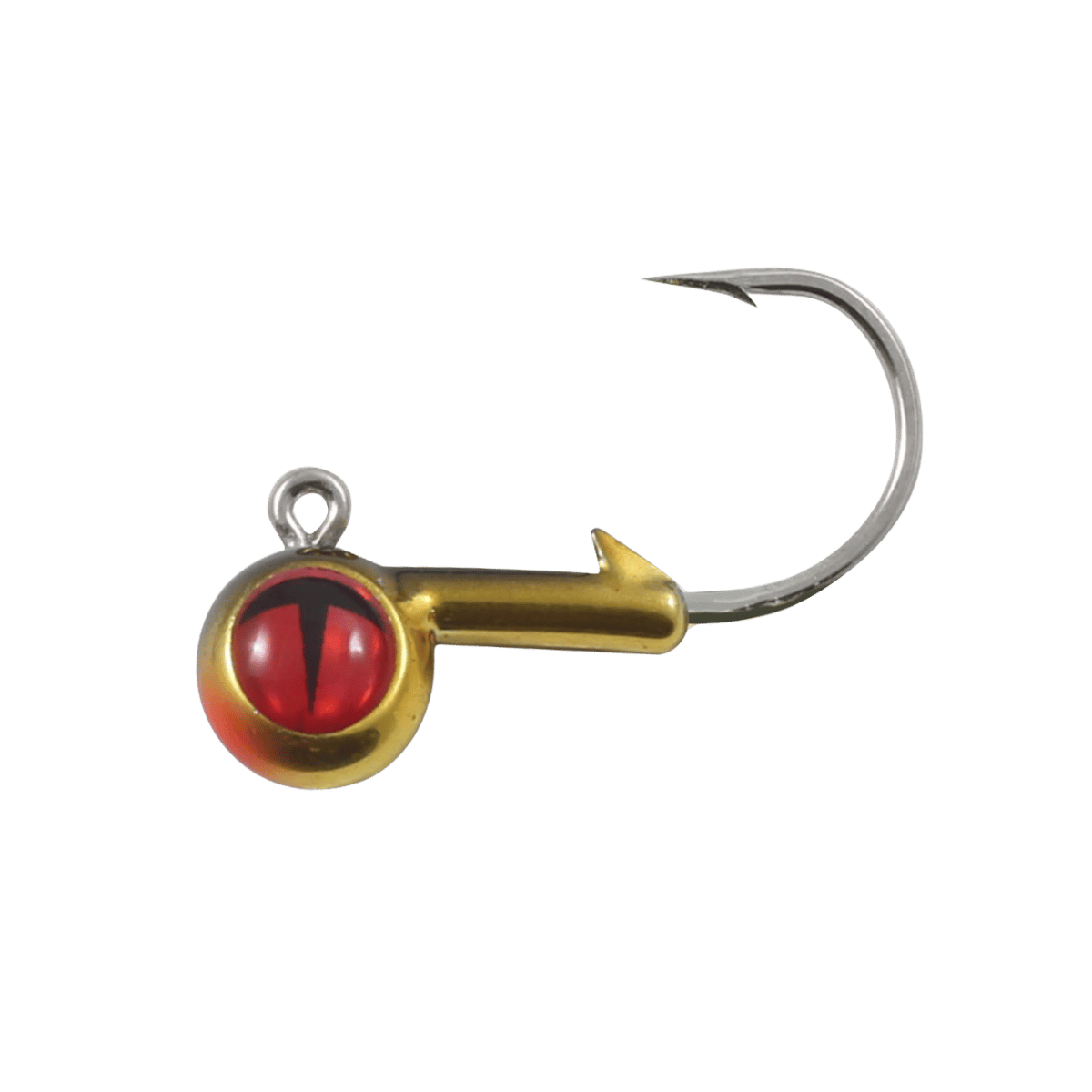 NORTHLAND TUNGSTEN SHORT SHANK JIG 2CD 1/4OZ GOLD SHINER
