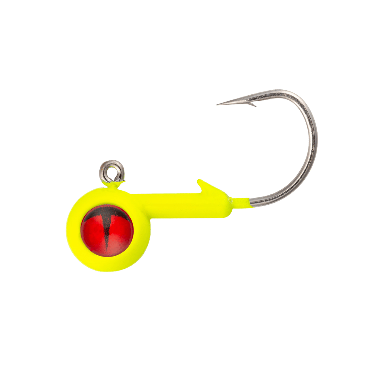 NORTHLAND TUNGSTEN SHORT SHANK JIG 2PK SG CHARTREUSE WHITE