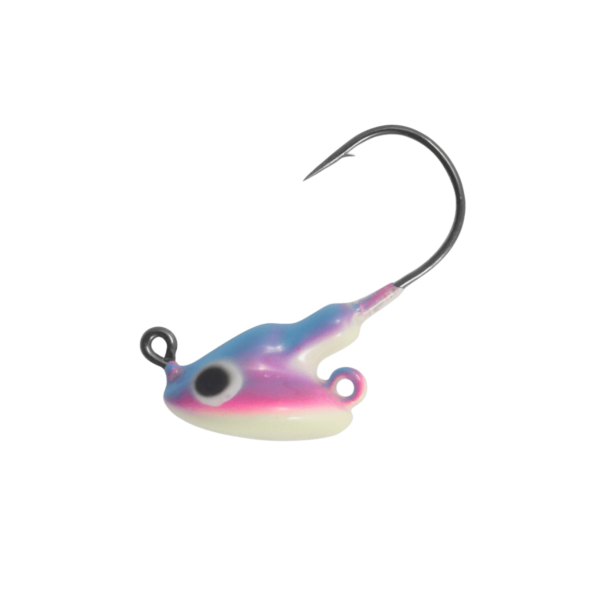 NORTHLAND STAND-UP FIRE-BALL JIG 3CD GLO RAINBOW