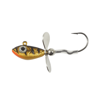 NORTHLAND UV WHISTLER JIG 2CD 1/4OZ UVGREENPERCH