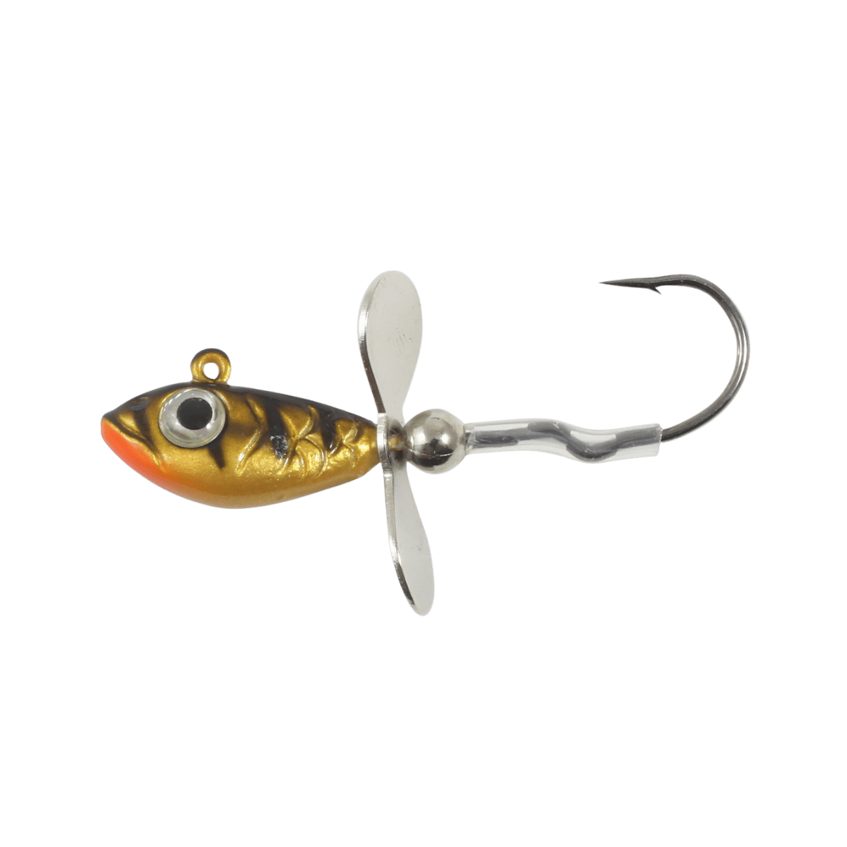 NORTHLAND UV WHISTLER JIG 2CD 1/4OZ UV GREEN PERCH