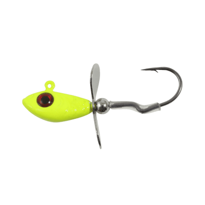 NORTHLAND WHISTLER JIG 2CD 1/16OZ CHARTREUSE