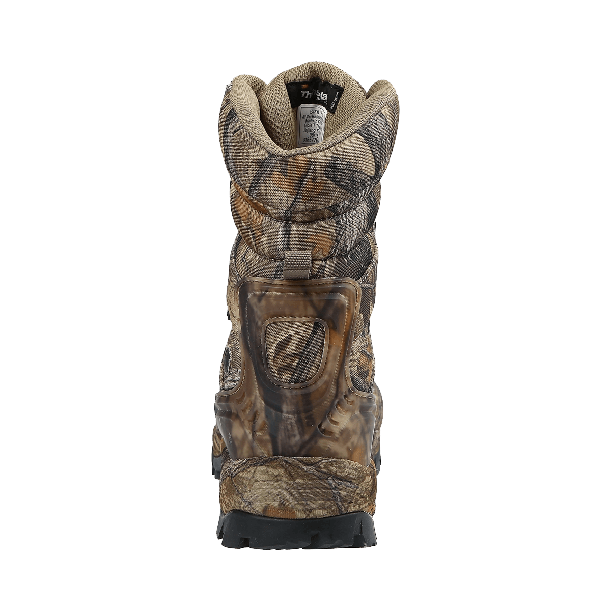 NORTHSIDE MEN'S CROSSITE 9 200GR WATERPROOF BOOTS - TAN CAMO - BACK VIEW