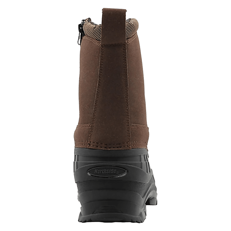 NORTHSIDE ALBANY II WATERPROOF 200G -25°F BOOT- DARK BROWN BACK