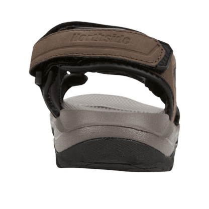 NORTHSIDE LAKELAND SANDAL - MEDIUM BROWN/BLACK BACK