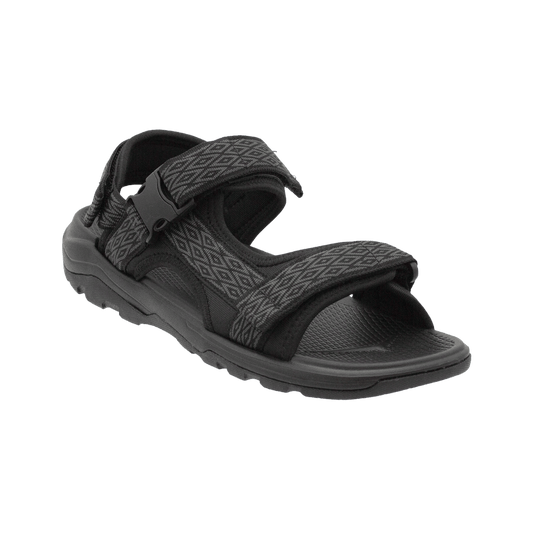 NORTHSIDE LAKESIDE II SANDAL BLK/GRY FRONT