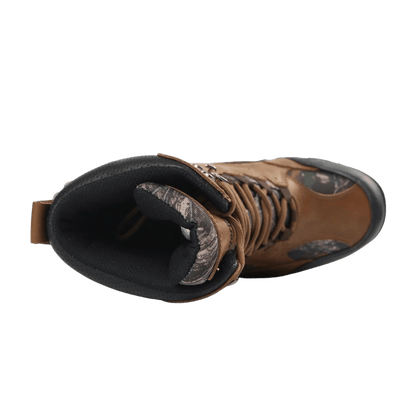 NORTHSIDE MEN'S RENEGADE 9" LEATHER 800GR WP - TAN / CAMO - TOP VIEW