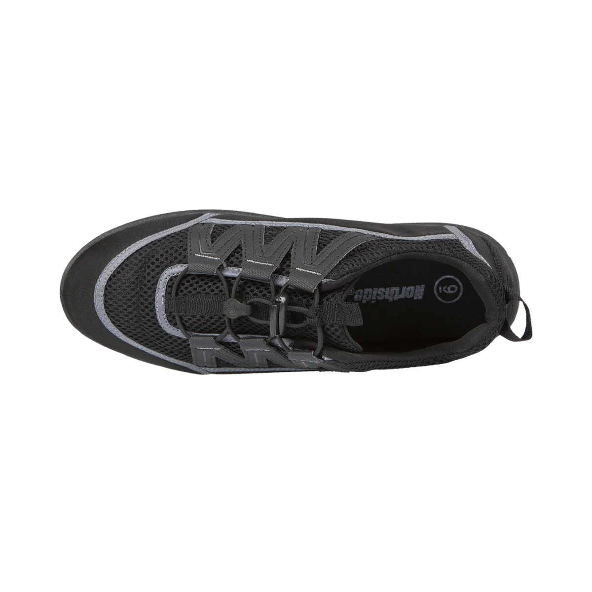 NORTHSIDE_BRILLE_II_WATER_SHOE_BLACK_TOPVIEW