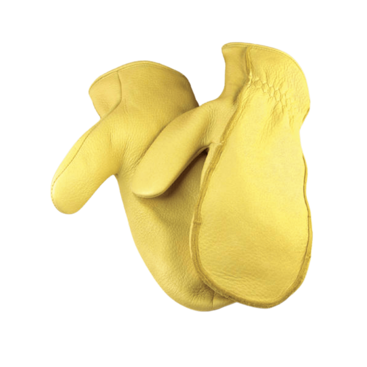 NORTHSTAR MEN'S DEERSKIN CHOPPER MITTEN - TAN (UNLINED)