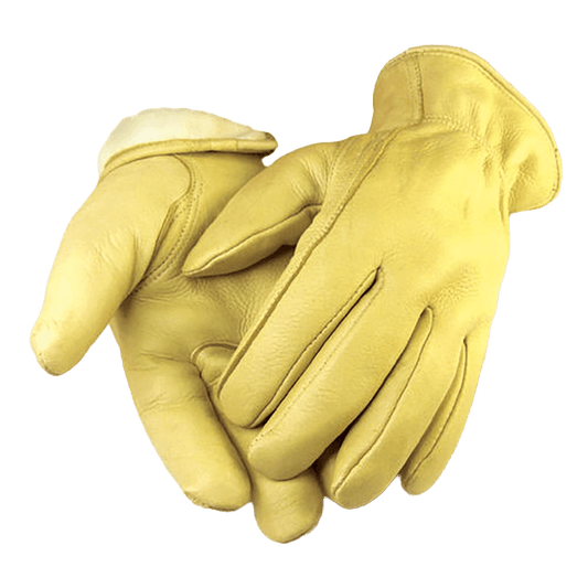 NORTH STAR FUR THINSULATE DEERSKIN DRIVER GLOVE- TAN