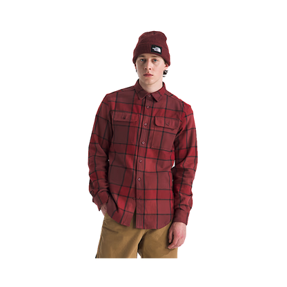 NORTH_FACE_ARROYO_FLANNEL_SHIRT_PLAID_-_STANDARD_FIT_SUMAC_SM_PLD_FRONT