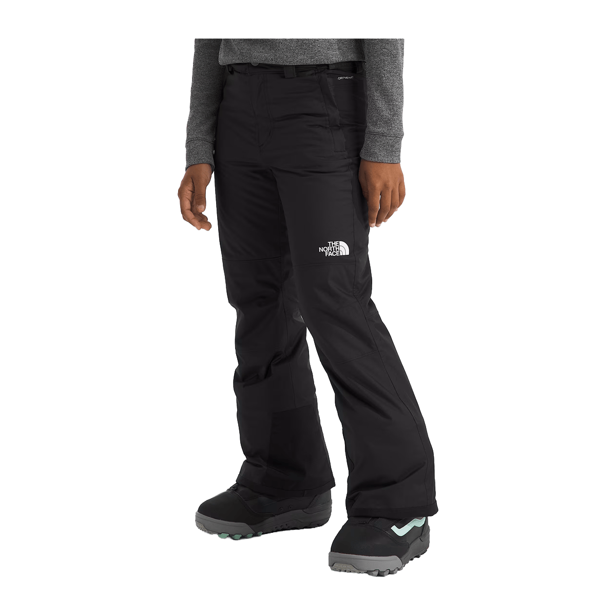 NORTH FACE GIRL'S FREEDOM INSULATED PANT- BLACK