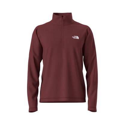 NORTH_FACE_TEXTURED_CAP_ROCK_1_4_ZIP_FLEECE_JACKET_FRONT