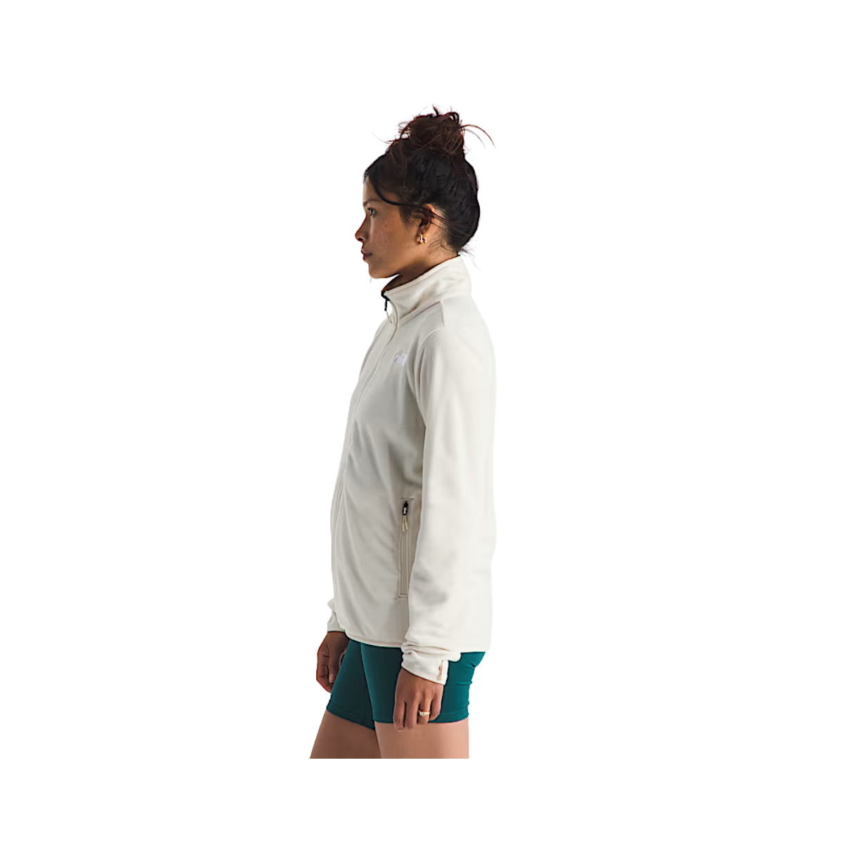 NORTH_FACE_WOMEN_GLACIER_FLEECE_JACKET_SIDE