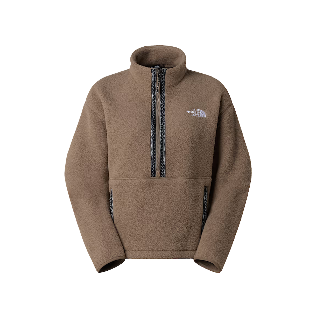 NORTH_FACE_WOMEN_TNF_FLEESKI_1_4_ZIP_PULLOVER_-_CIRCULAR_DESIGN_FRONT