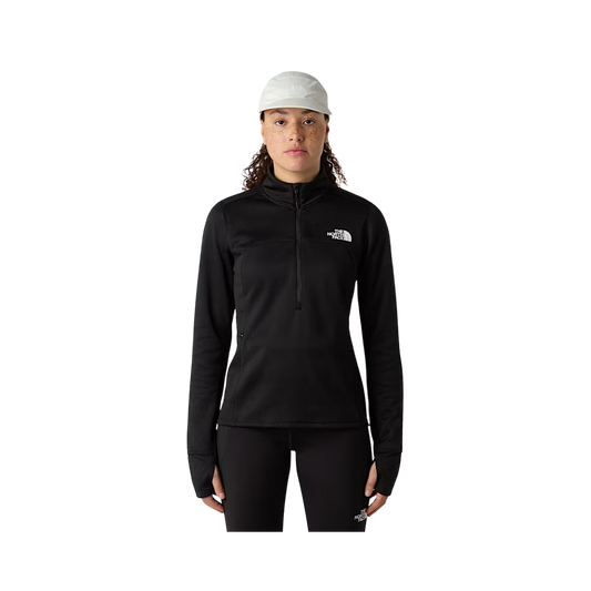 NORTH_FACE_WOMEN_WINTER_WARM_PRO_1_4_ZIP_FLASHDRY_FLEECE_TNF_BLACK_FRONT