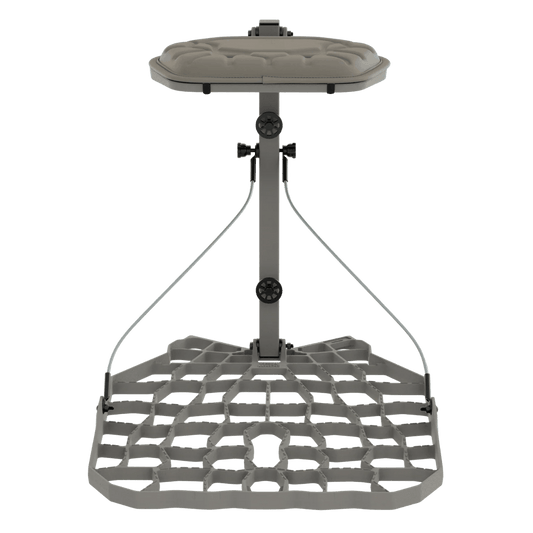 NOVIX HELO HANG ON TREESTAND ALUMINUM - CLASSIC - FRONT VIEW