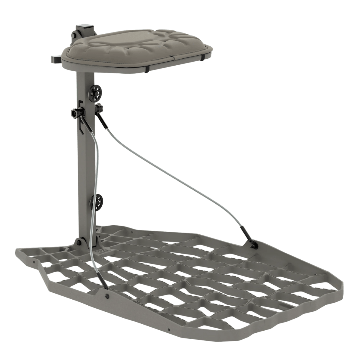 NOVIX HELO HANG ON TREESTAND ALUMINUM - CLASSIC - SIDE VIEW