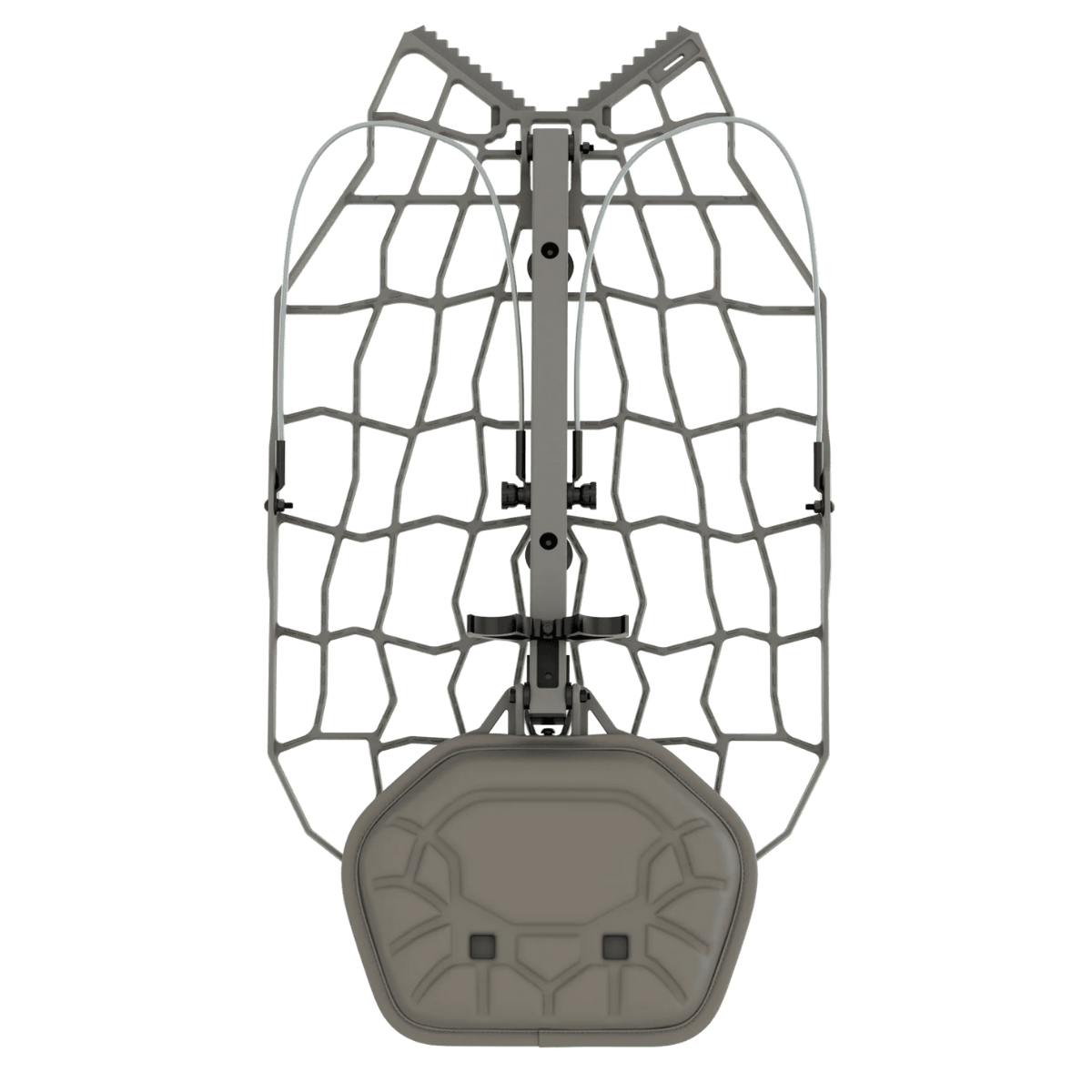 NOVIX HELO HANG ON TREESTAND ALUMINUM - CLASSIC - TOP VIEW