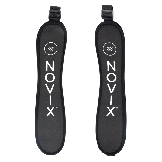 NOVIX PADDED BACKPACK STRAPS NEOPRENE SHELL - CLASSIC - FRONT VIEW