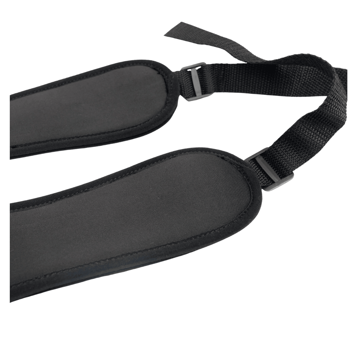 NOVIX PADDED BACKPACK STRAPS NEOPRENE SHELL - CLASSIC - FRONT ZOOM VIEW