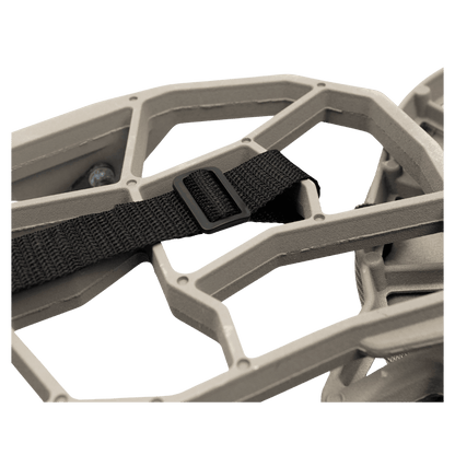 NOVIX PADDED BACKPACK STRAPS NEOPRENE SHELL - CLASSIC - FRONT LEFT ZOOM VIEW