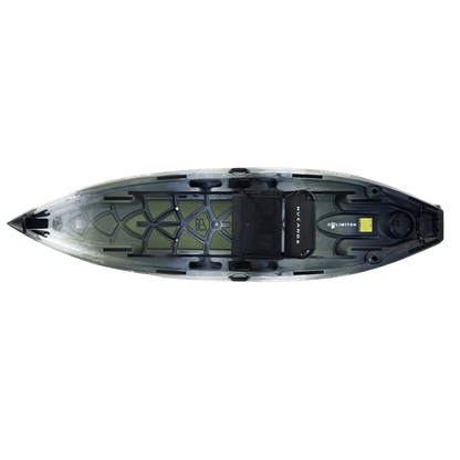NUCANOE UNLIMITED 12.5 KAYAK - 12'6" - TUNDRA top down view