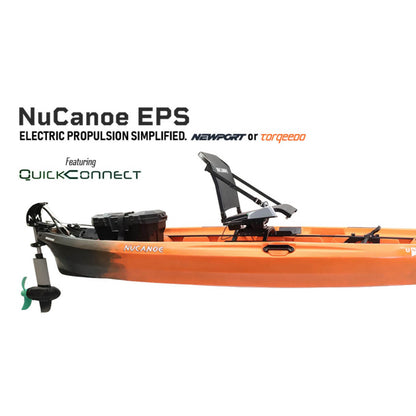 NUCANOE UNLIMITED KAYAK - 12'6" - ARMY CAMO with Electric propulsion system option
