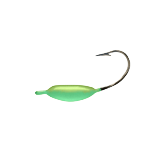 NW METRO TACKLE MOON GLOW JIG 2PACK GLOW GREEN