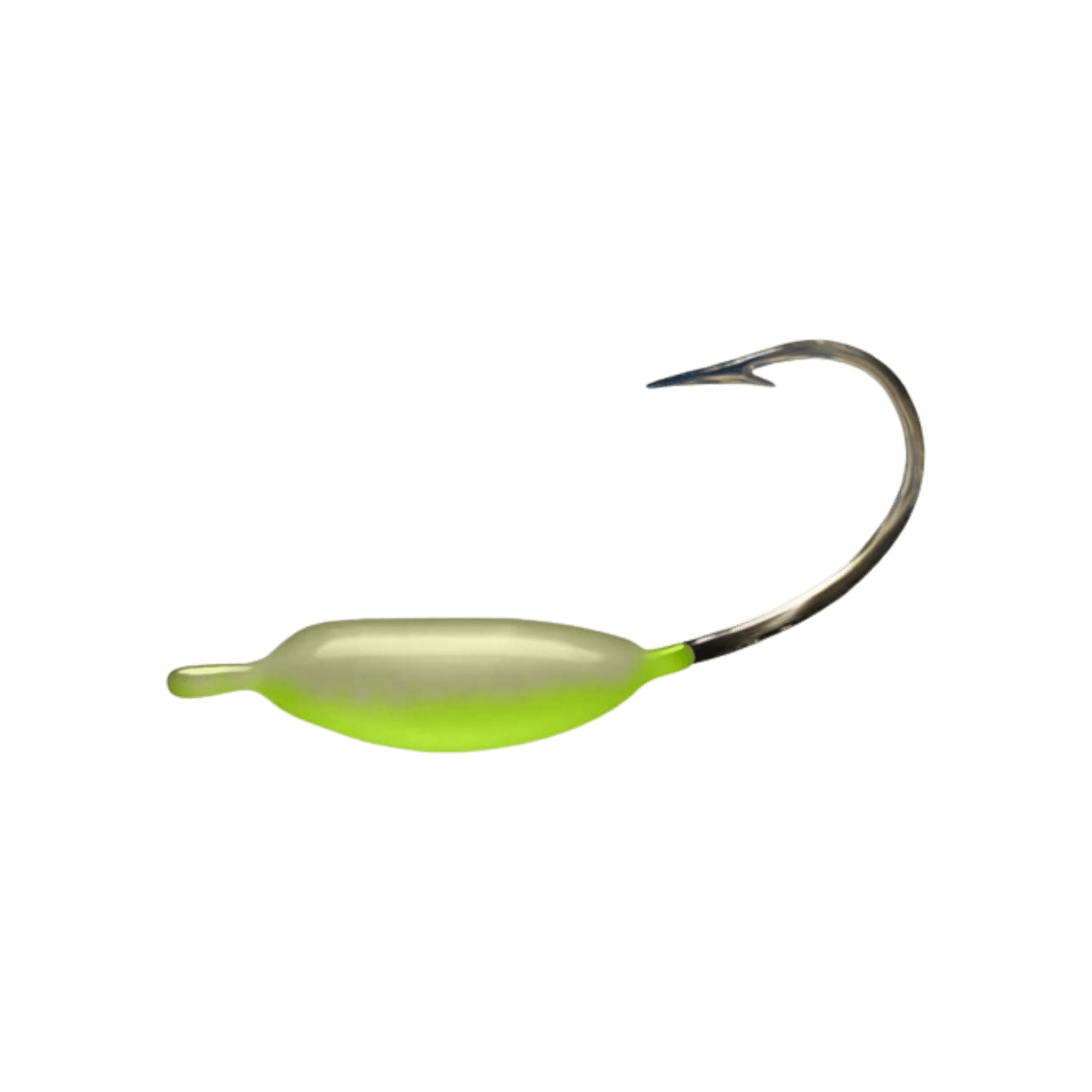 NW METRO TACKLE MOON GLOW JIG 2PK - UV GLOW GREEN/CHART