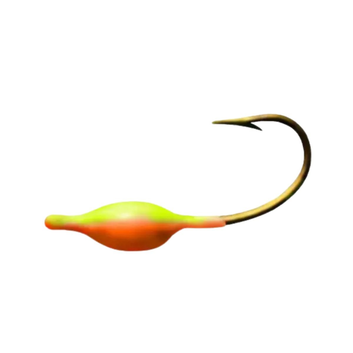 NW METRO TACKLE PERCH EYE JIG 2PK - GLOW GREEN/ORANGE
